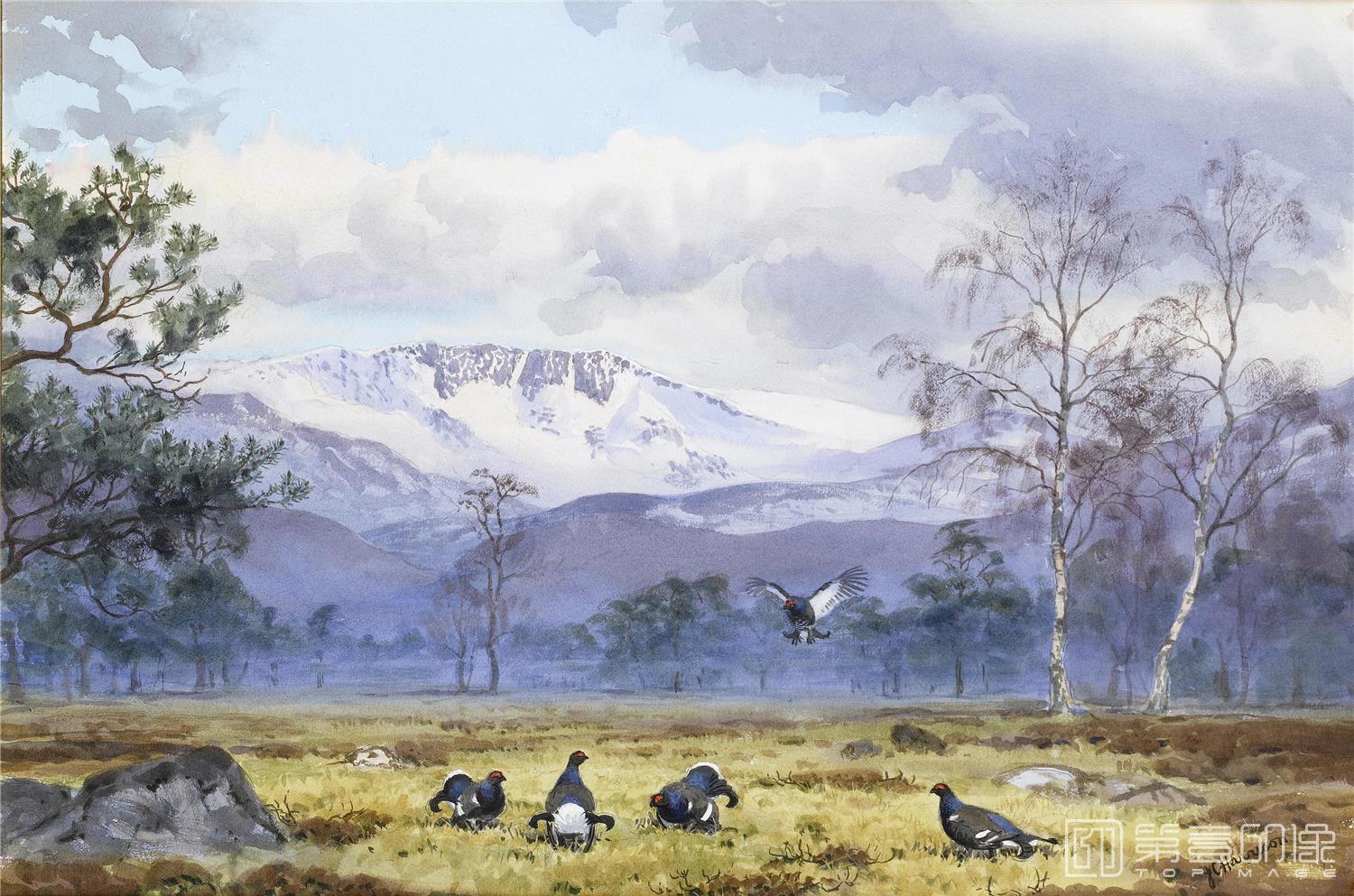 油画-约翰.赛里尔·哈里森 John Harrison作品集-042
